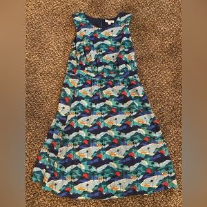 ModCloth Emily and Fin dress in Road Trip